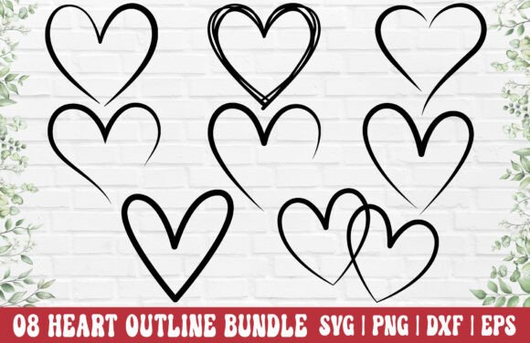 Download Heart Outline SVG PNG - Open Heart SVG - Open Collection